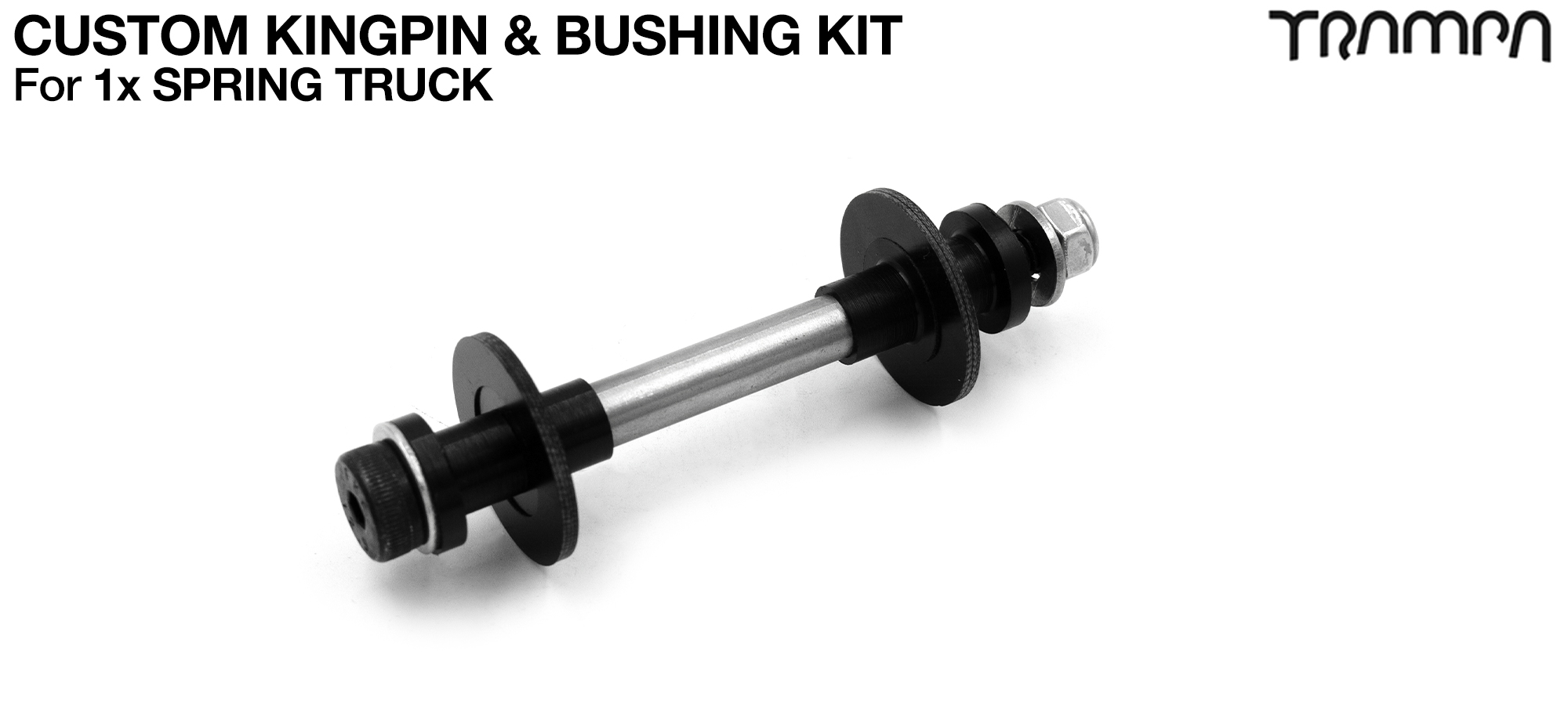 CUSTOM 8mm Kingpin kit for Spring style Trucks x1 