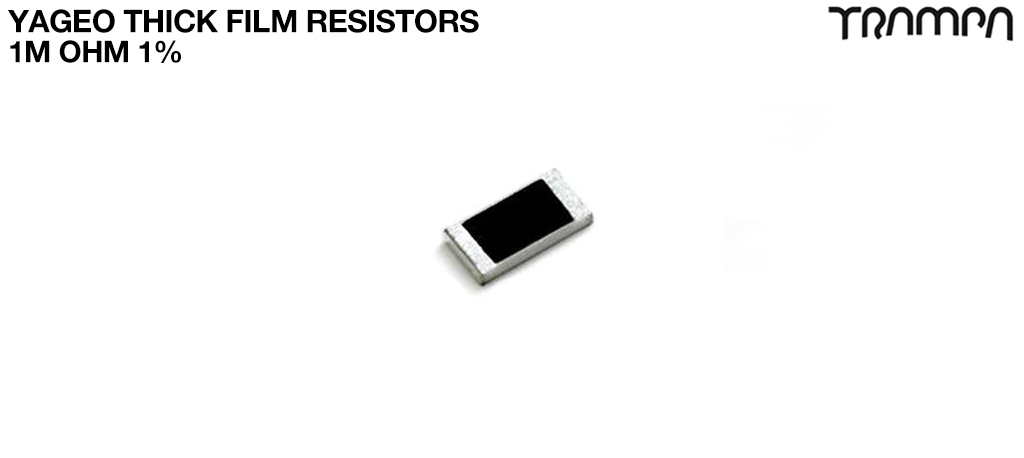 Yageo Thick Film Resistors1M OHM 1% 