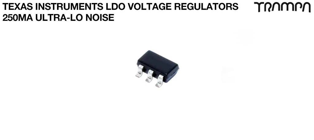 Texas Instruments LDO Voltage Regulators250mA Ultra-Lo Noise