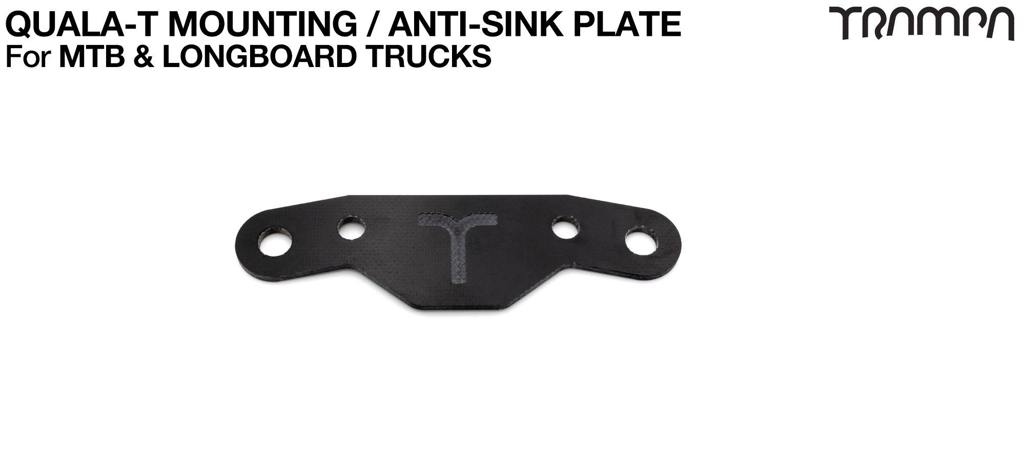QUALA-T Truck Bolt Mounting Panel / Anti-Sink Plate / Cable Tidy