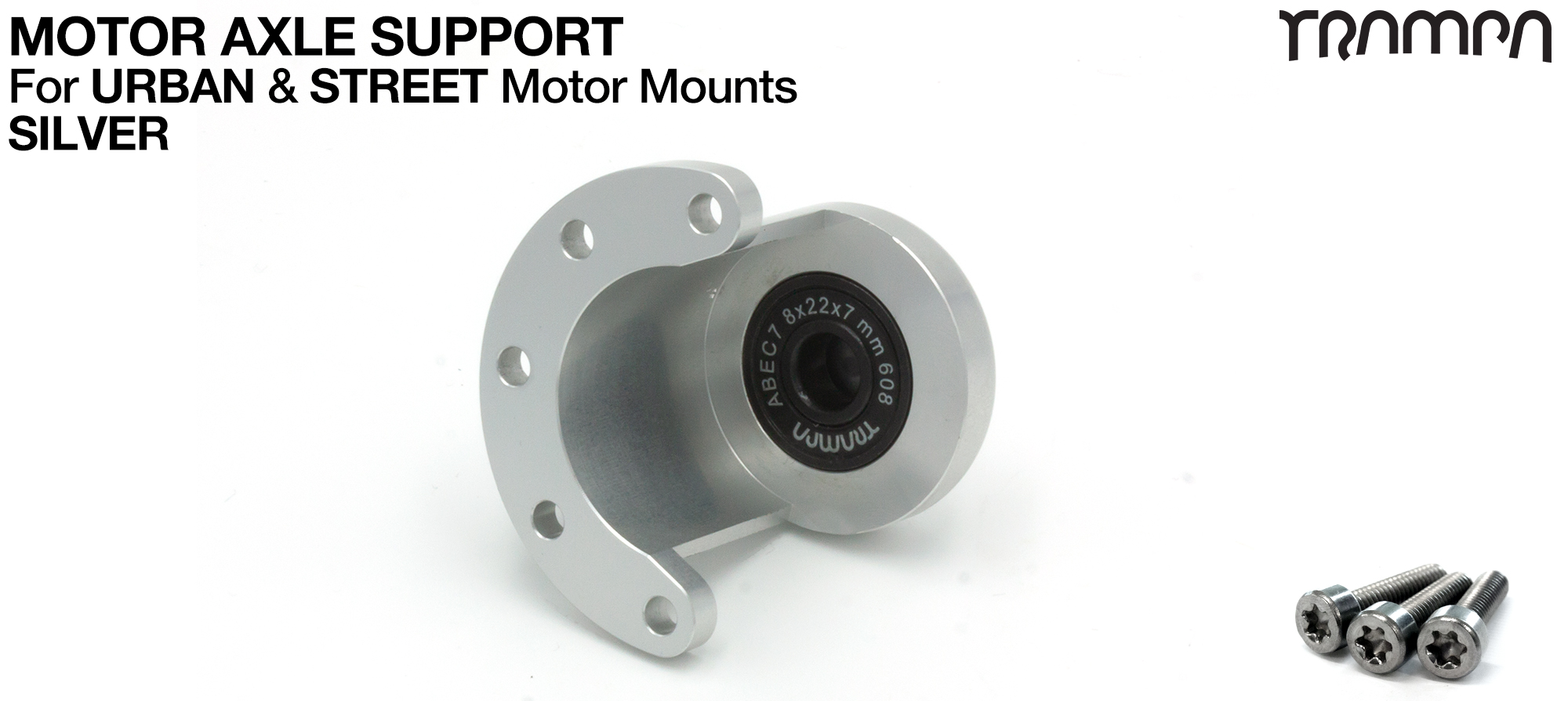 Universal Motor Axle Support Housing - SILVER 