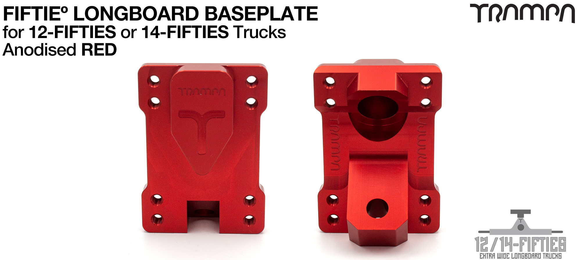 14 FIFTIES Baseplate - RED