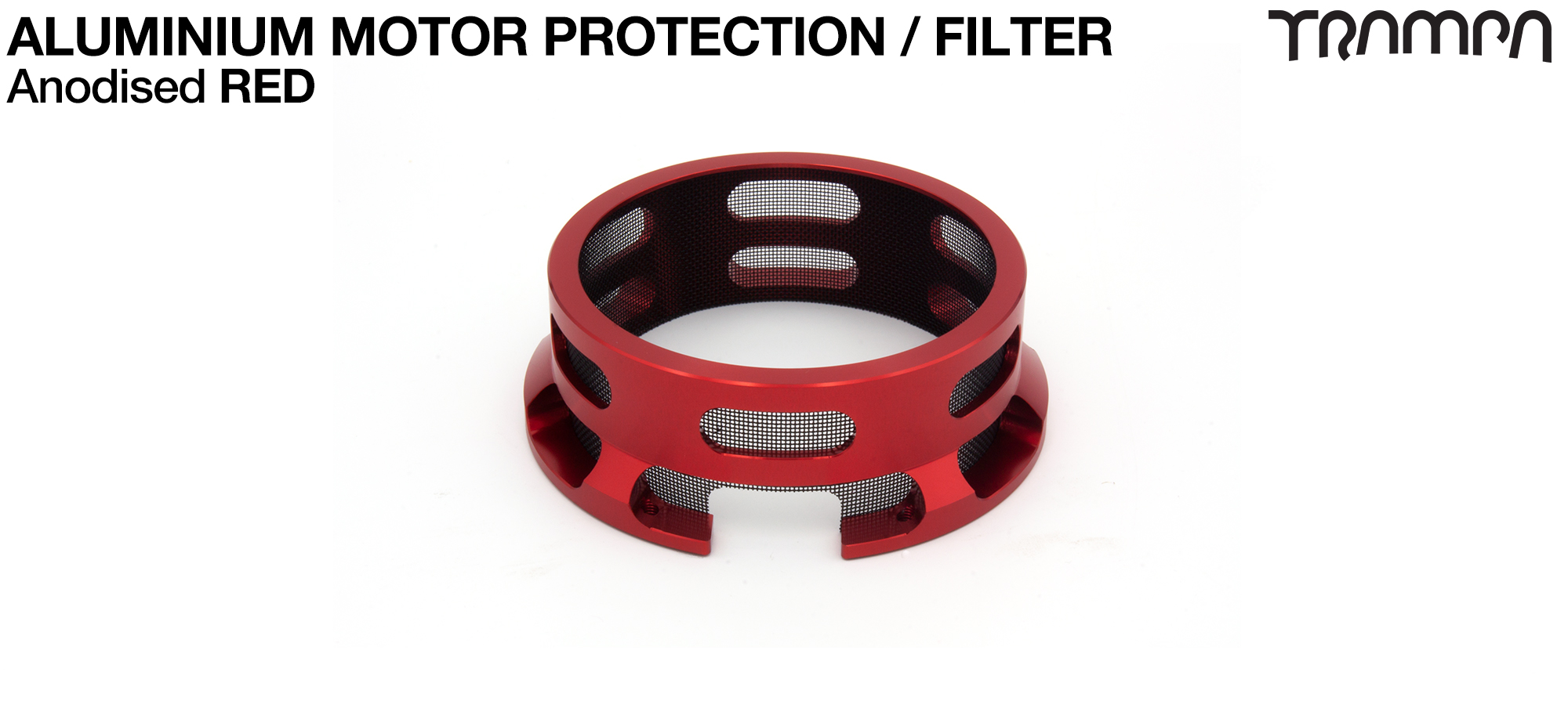 Aluminium HALF CAGE Motor protection - RED