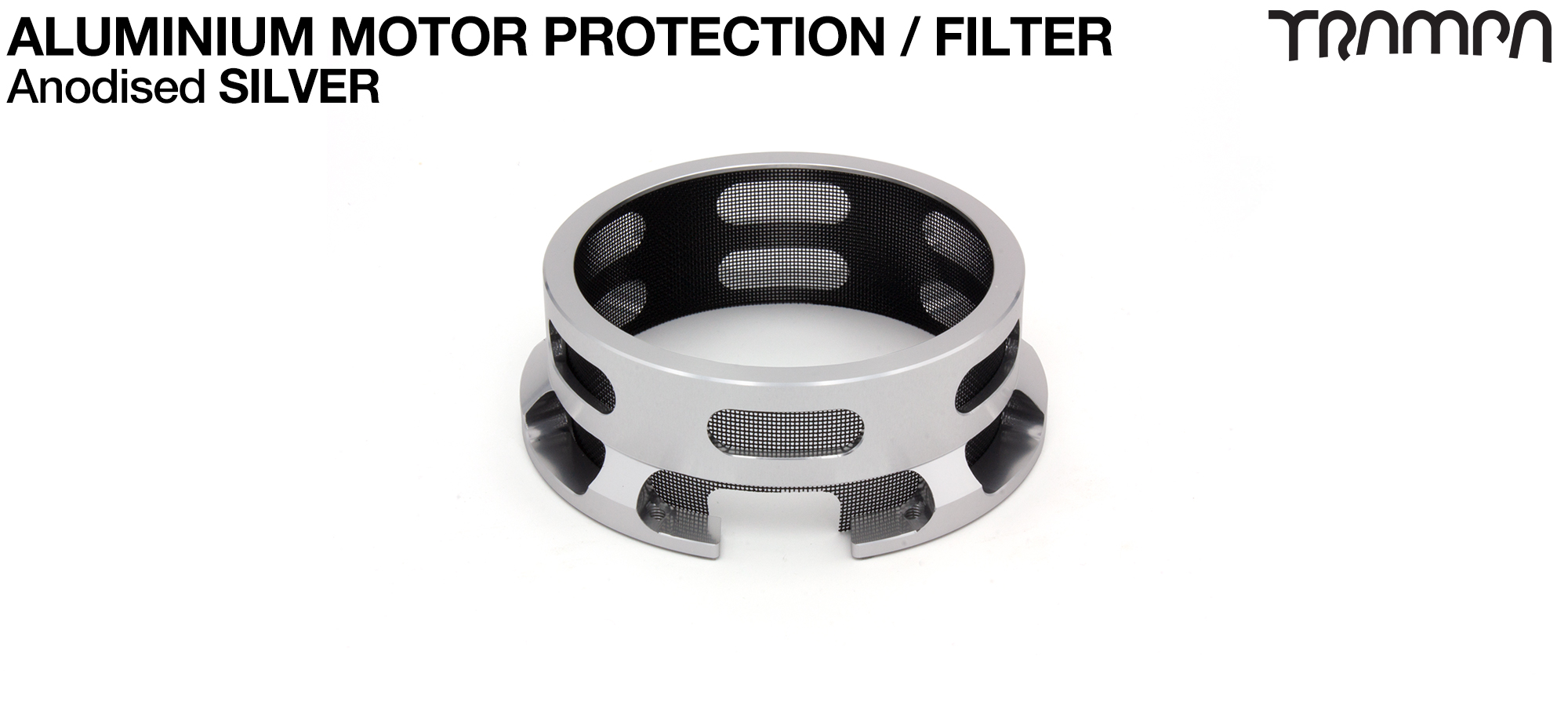 Aluminium HALF CAGE Motor protection - SILVER
