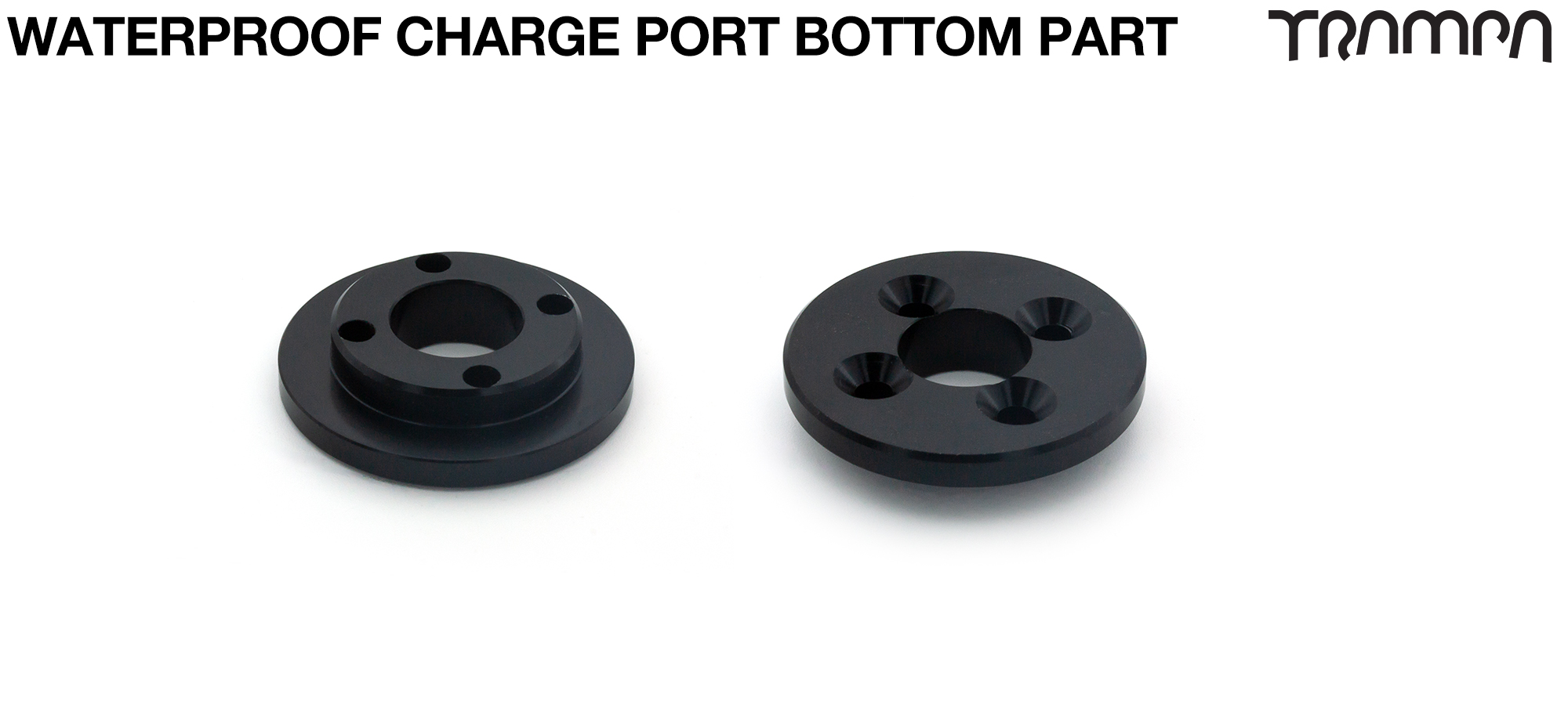 Charge Point BOTTOM - Anodised BLACK 