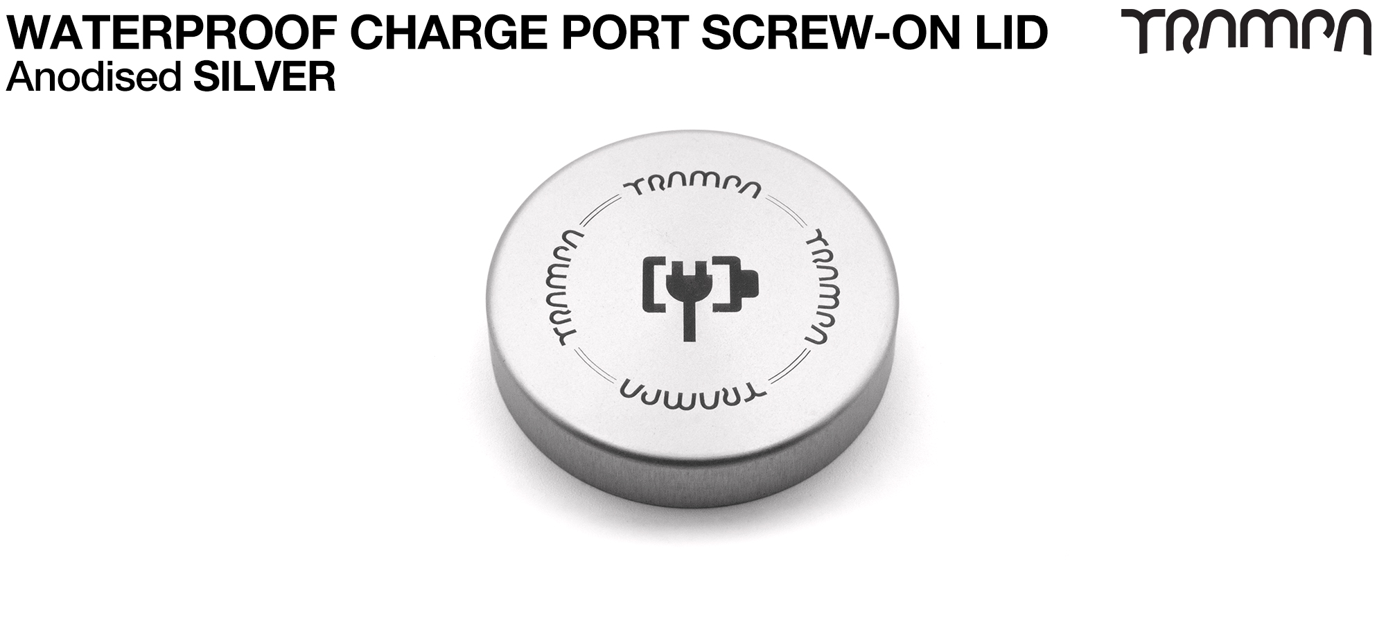 Charge Point TOP - Anodised SILVER