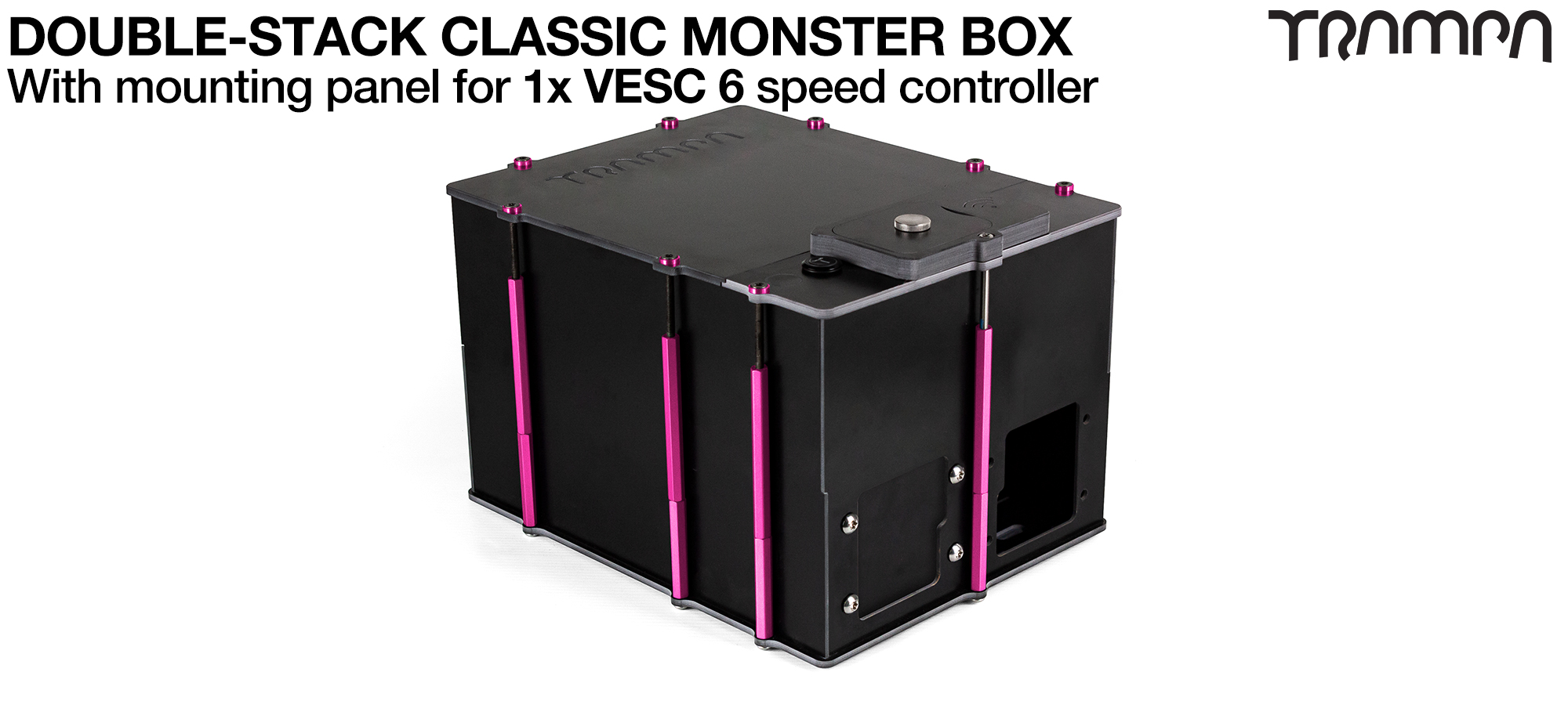 DOUBLE STACK CLASSIC Box - Panels to fit 1x VESC 6 (+£175)