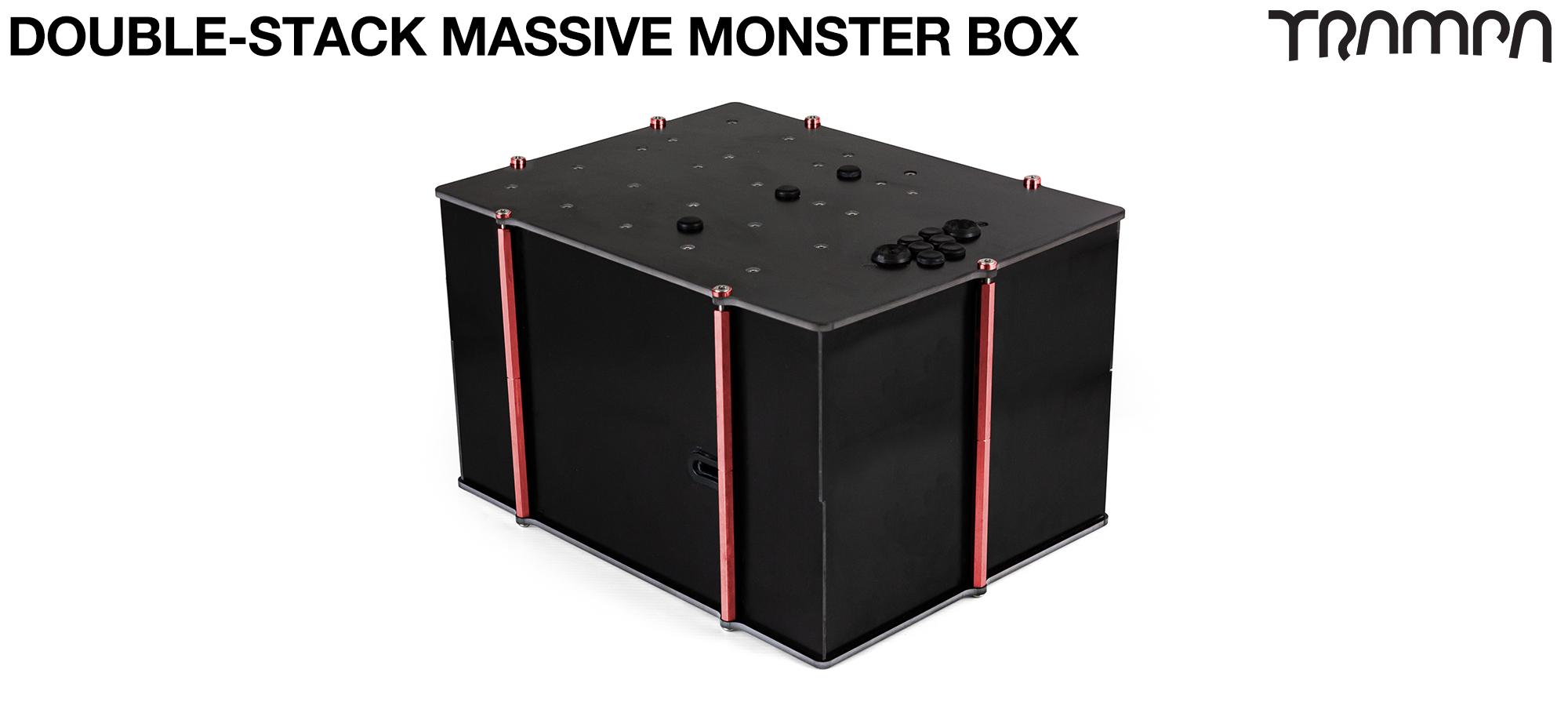 DOUBLE STACK MASSIVE Box with Panel to fit 0x VESC 6 (+£175)