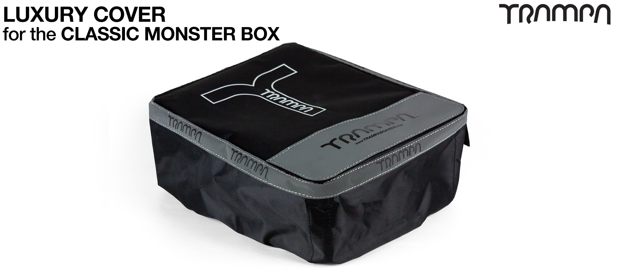 HEAVY DUTY Luxury CLASSIC Monster Box protective Cover with Tool or Stash Pockets & Inspection pit for easy access to charging