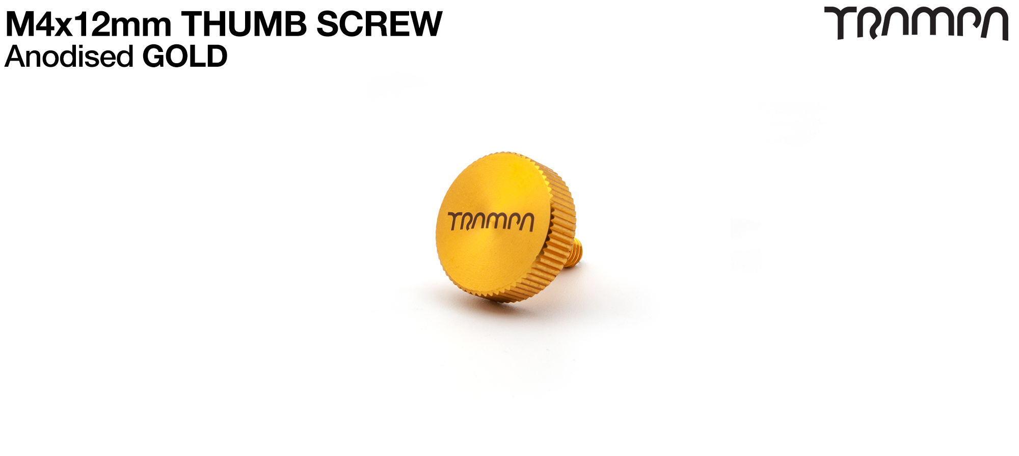 Inspection pit Thumb Screw - GOLD 