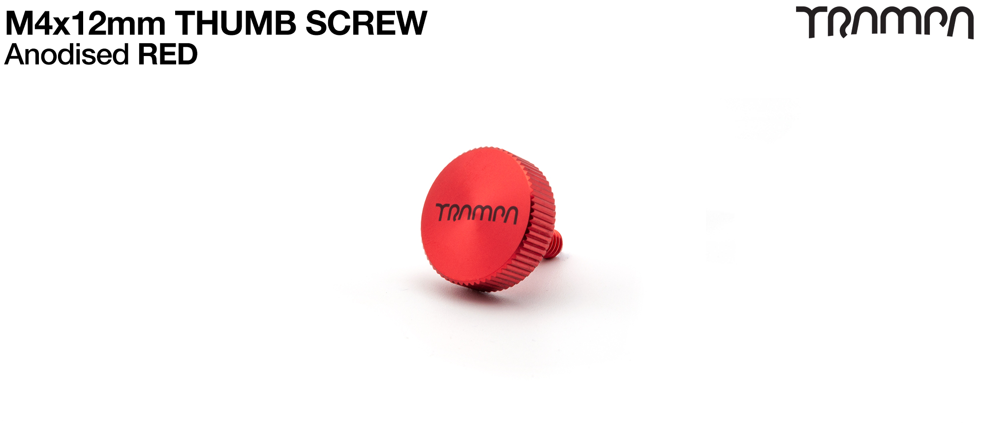 Inspection Pit Thumb Screw - RED 