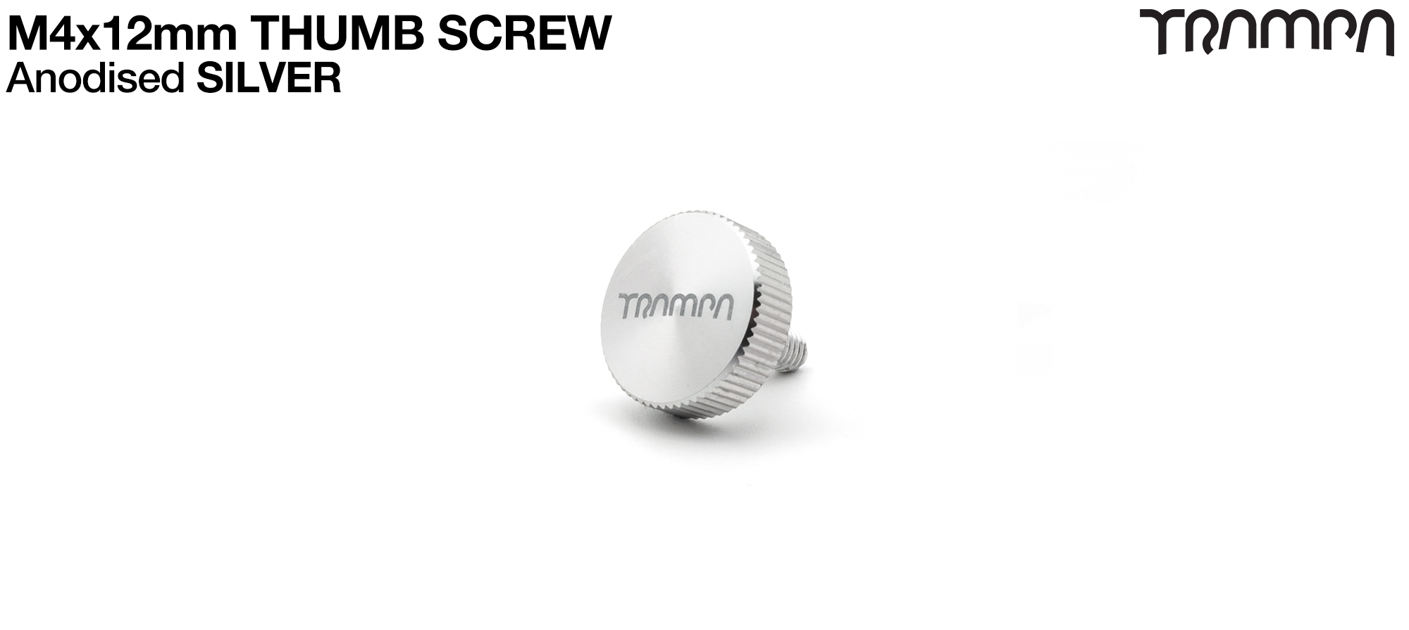 Inspection pit thumb Screw - SILVER 