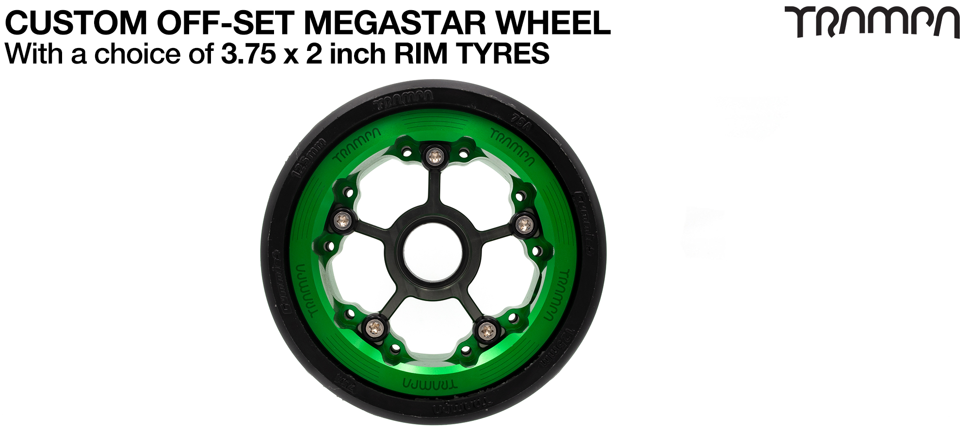 OFF-SET MEGASTAR 8 Wheel - 5 Inch GUMMIES (£75)