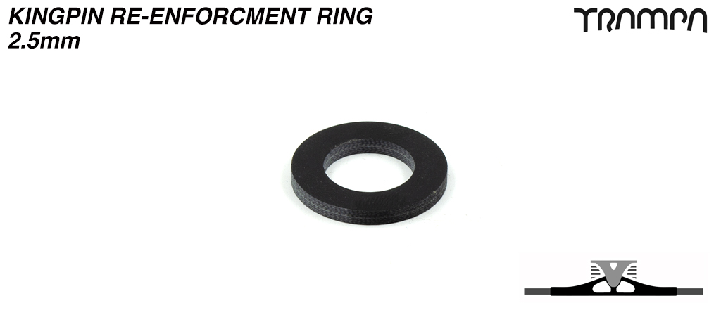 Kingpin Bushing 2.5mm Re-enforcement Ring