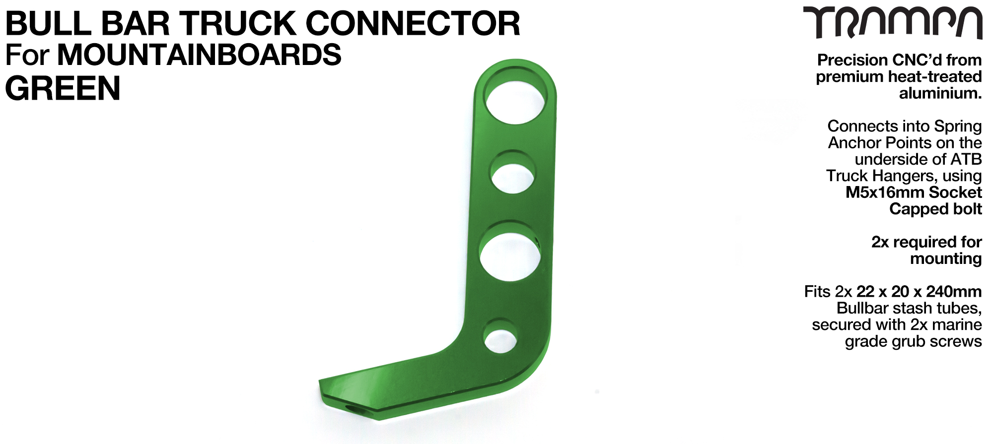 MountainBoard Uprights - GREEN 