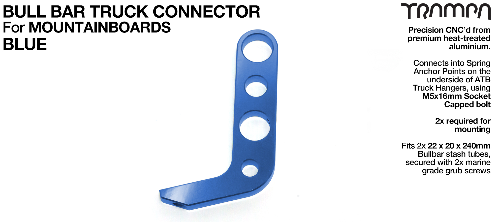 MountainBoard Uprights - BLUE 