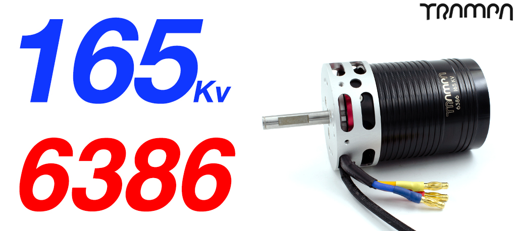 6386 165Kv Motors - Insane Torque & Power!! (+£50)