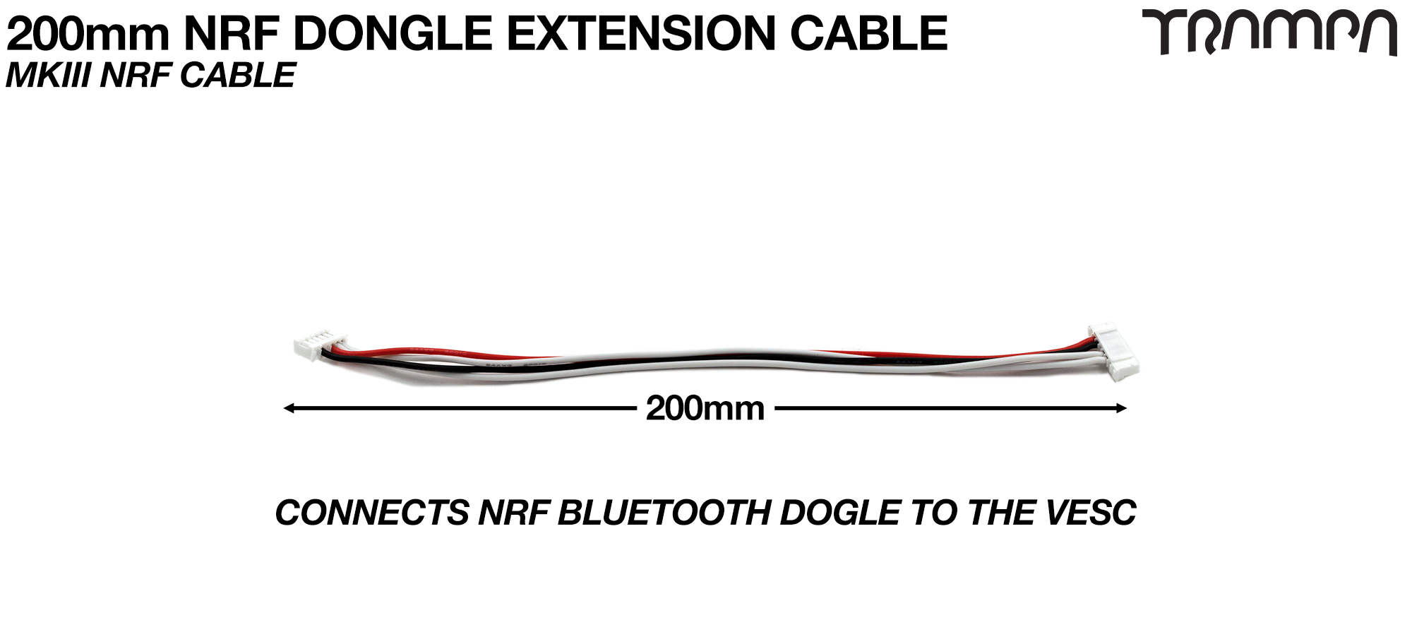 MKIII NRF Dongle Extender cable 200mm 