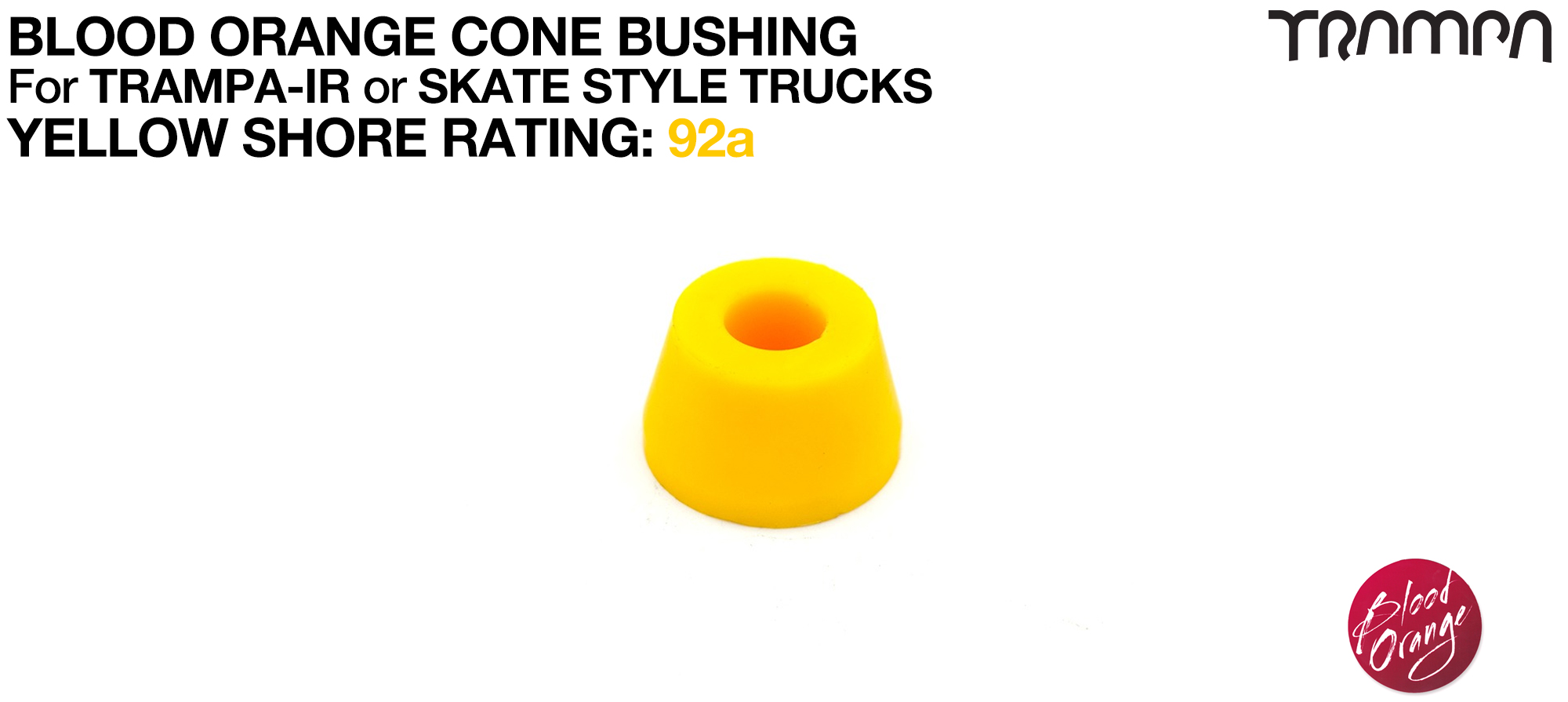 Blood Orange CONE - YELLOW 92a 