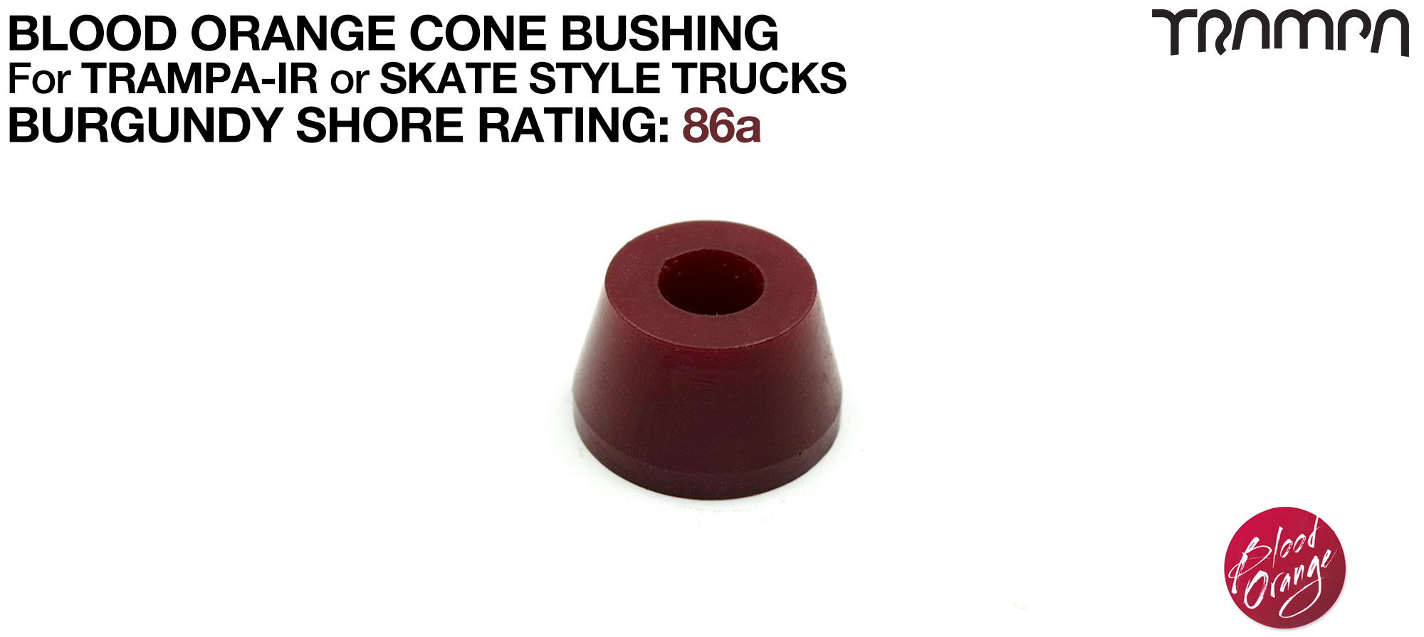 Blood Orange CONE - BURGANDY 86a