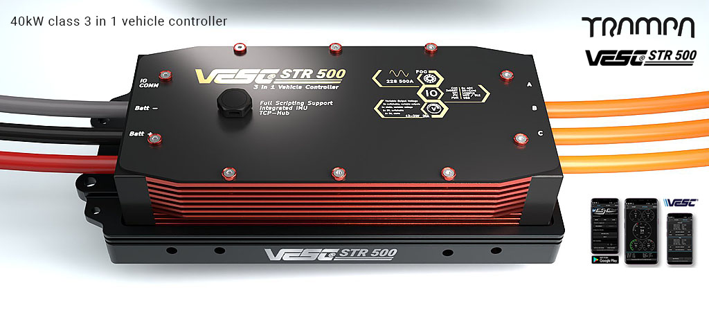 Yes please install the VESC STR-500