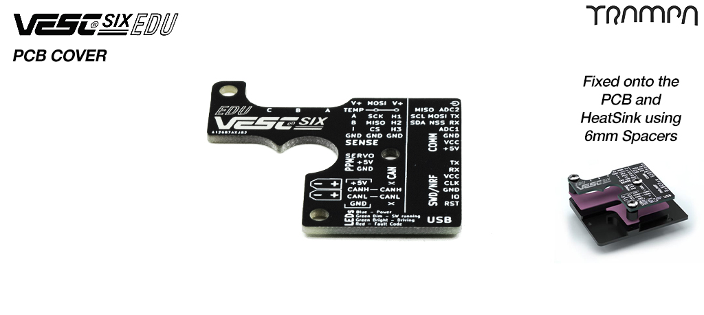 VESC SIX Education - PCB Cover