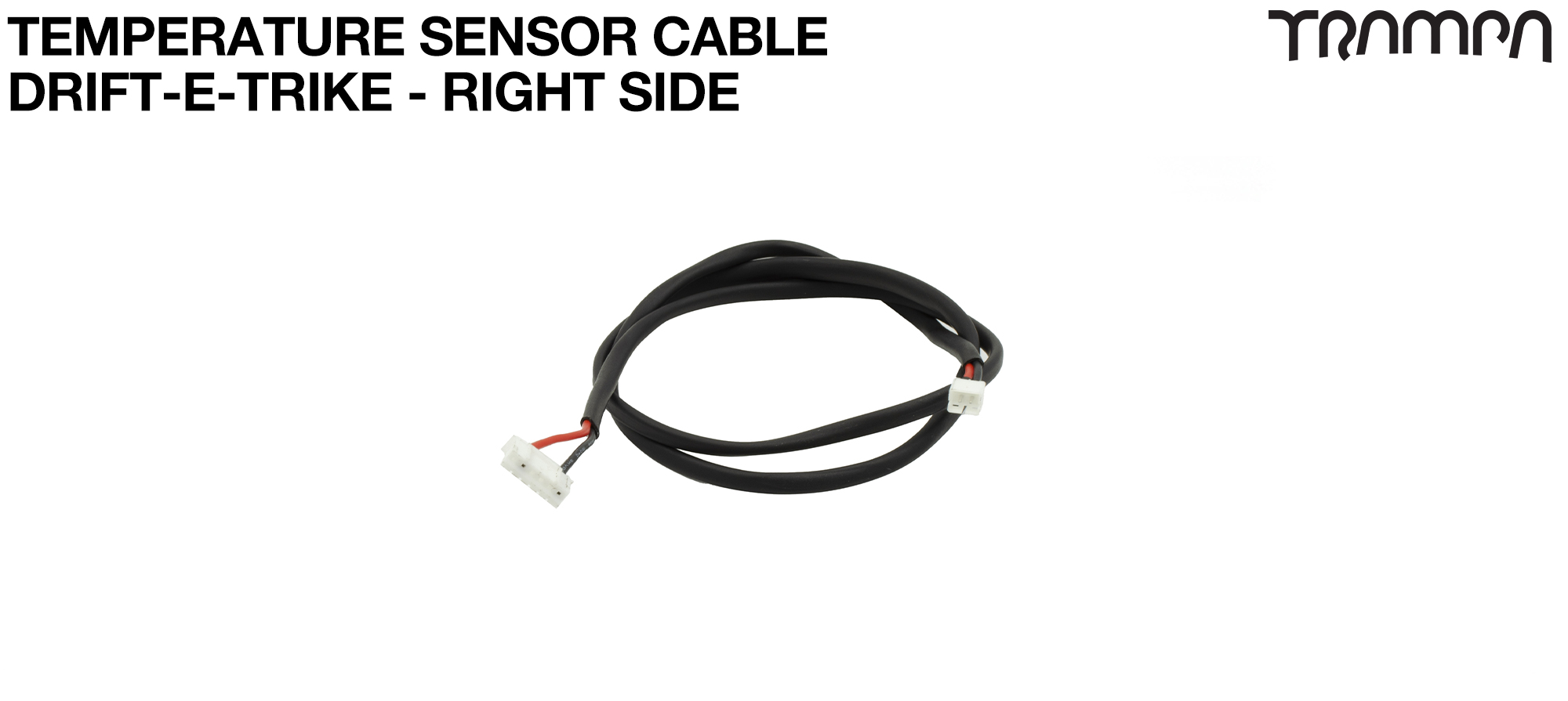 TEMP Sensor Cable DRIFT-E-TRIKE - RIGHT Side 440mm 