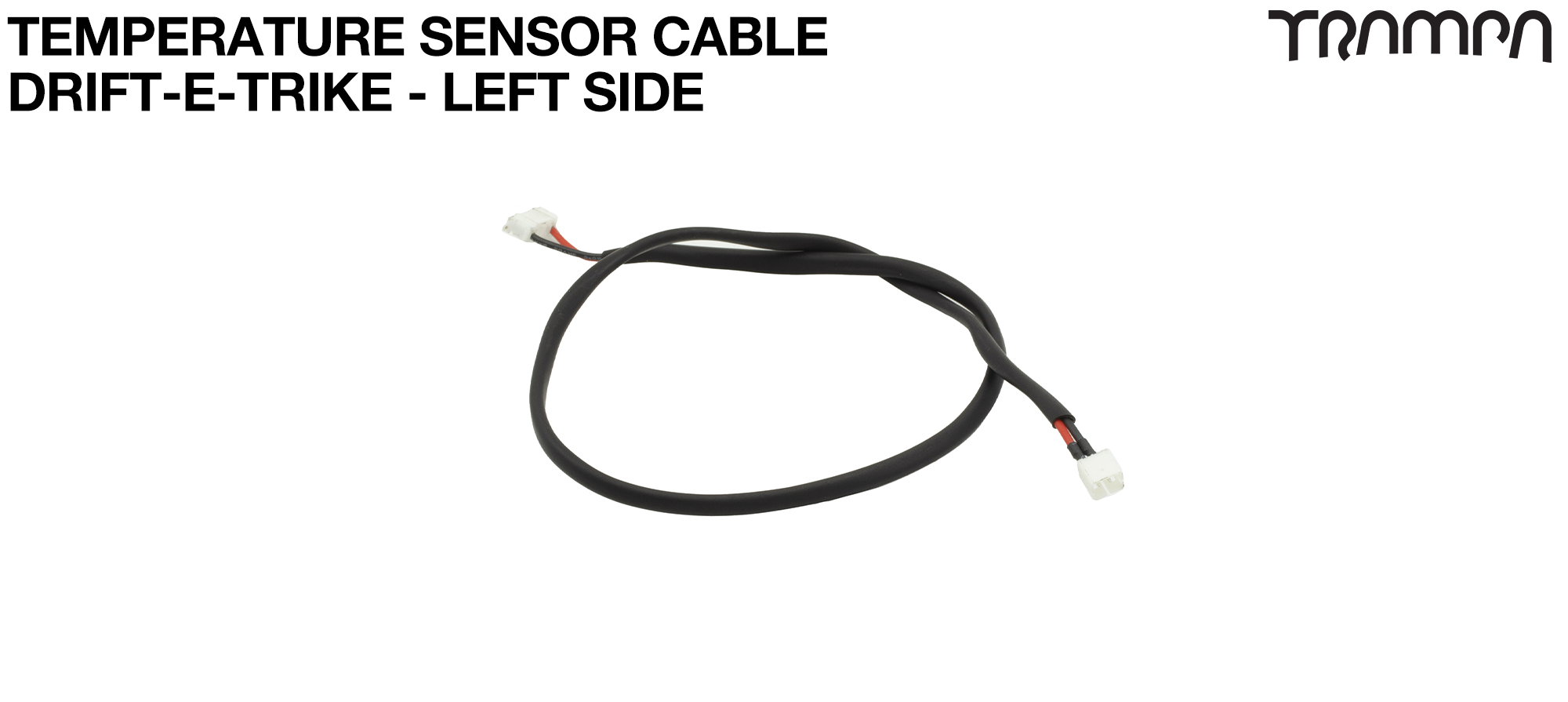 TEMP Sensor Cable DRIFT-E-TRIKE - LEFT Side 690mm 