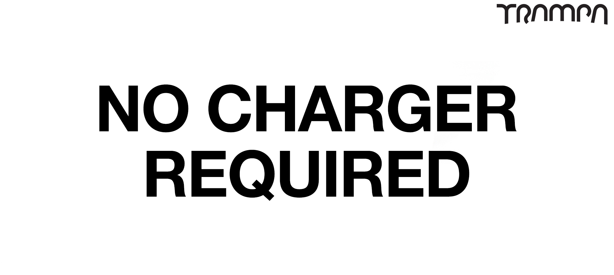 No Charger required thanks (-£60)