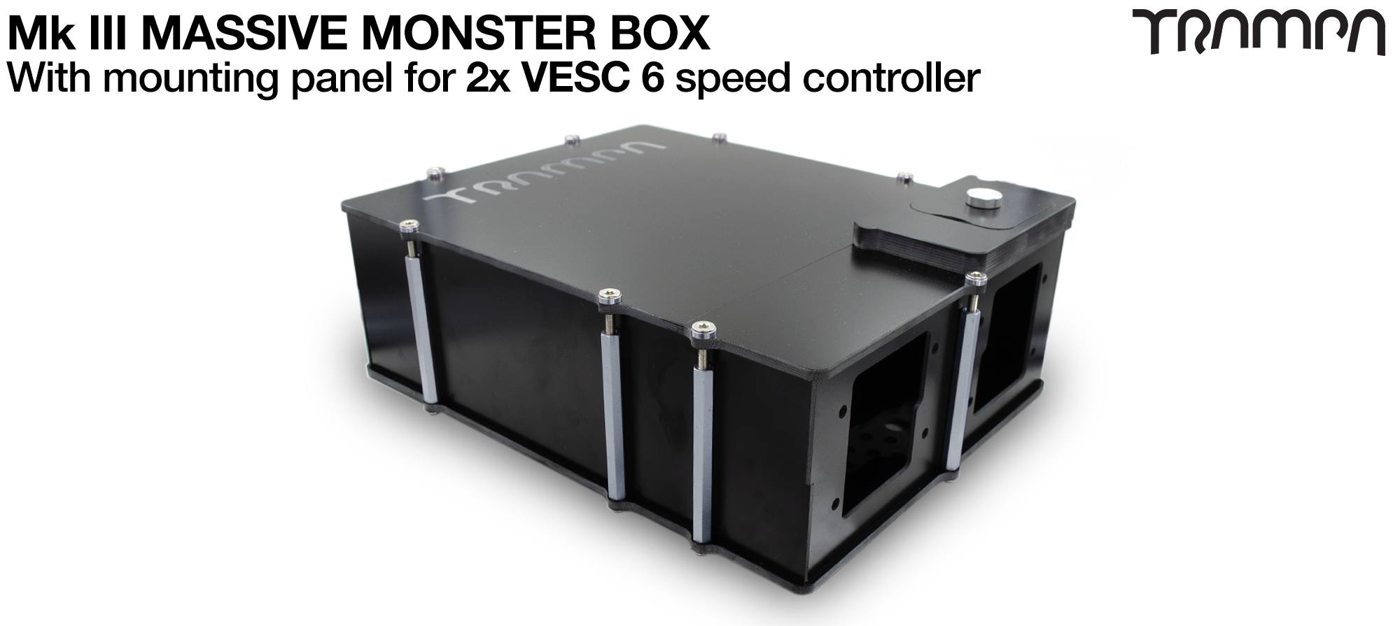 12s MASSIVE Box - VESC 6 & Cable Kit for 2x 6s Li-Po cells 