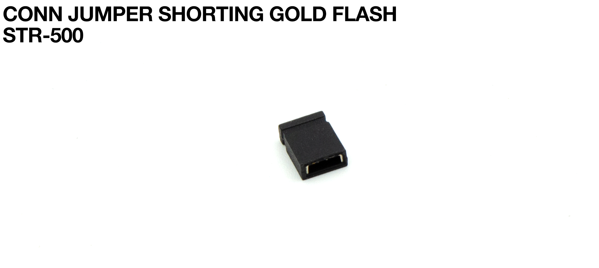 Conn JUMPER Shorting Gold Flash 
