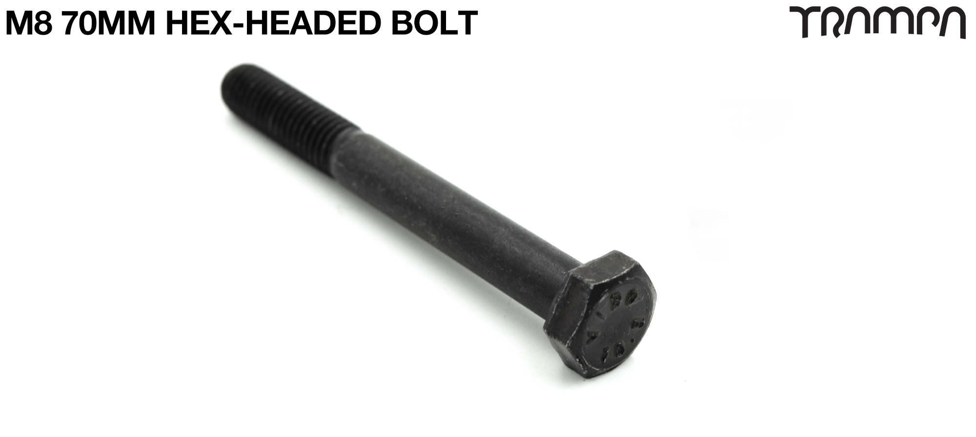 M8 x 70 Socket cap Allen-Key Bolt - 10.9 Tensile Black Steel 