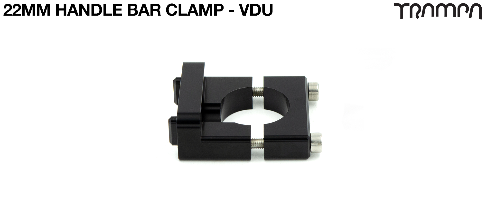 22mm Handle Bar Clamp to mount the VESC DISPLAY UNIT - VDU Display