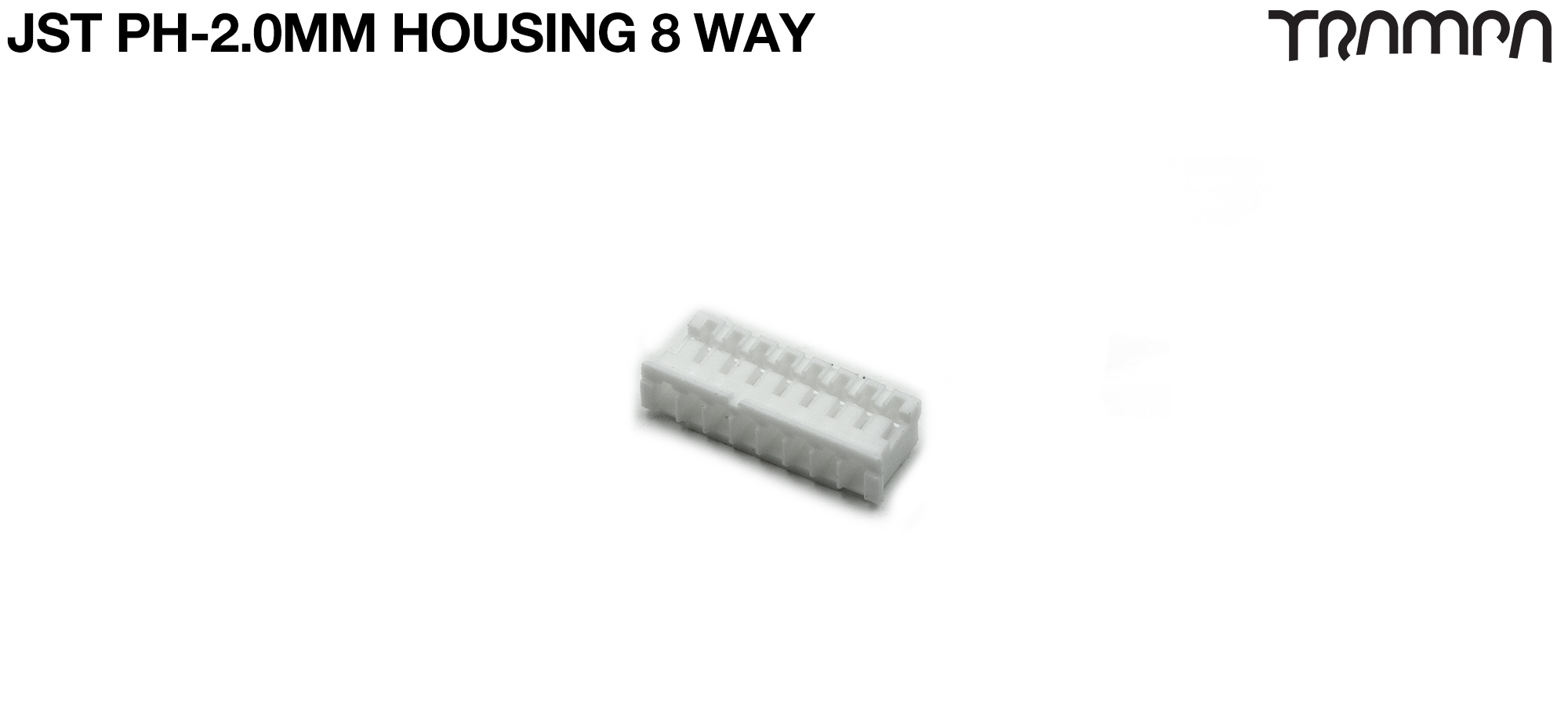 JST PH-2.0mm Female Connector - 8 Way 