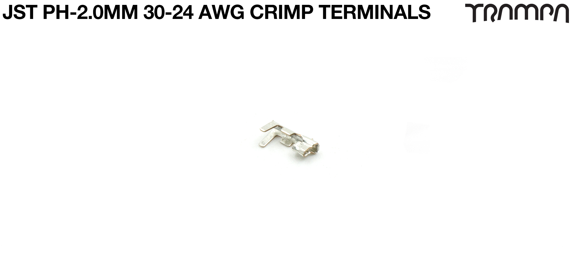 JST PH-2.0mm 30-24 AWG Crimp Terminals