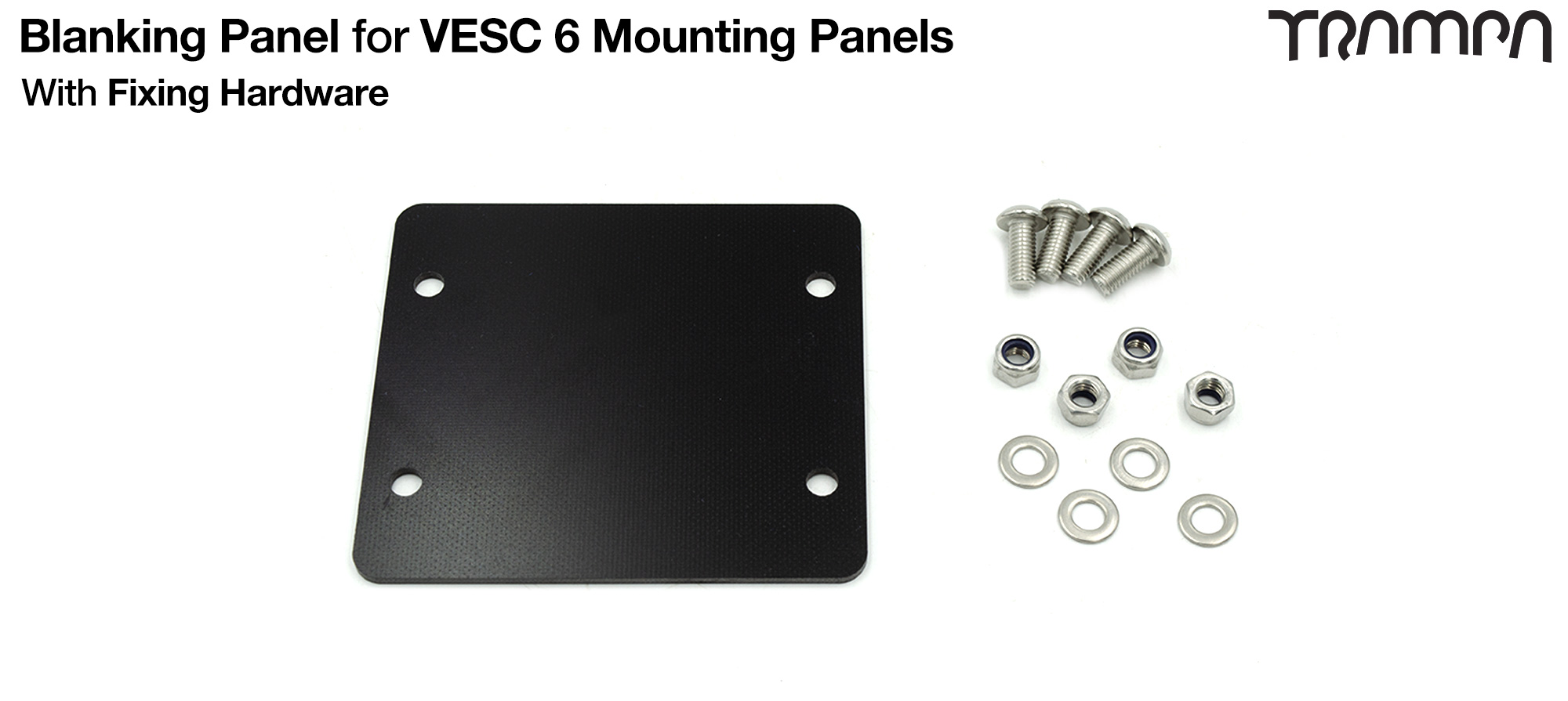 VESC 6 Blanking panel with fixing bolts