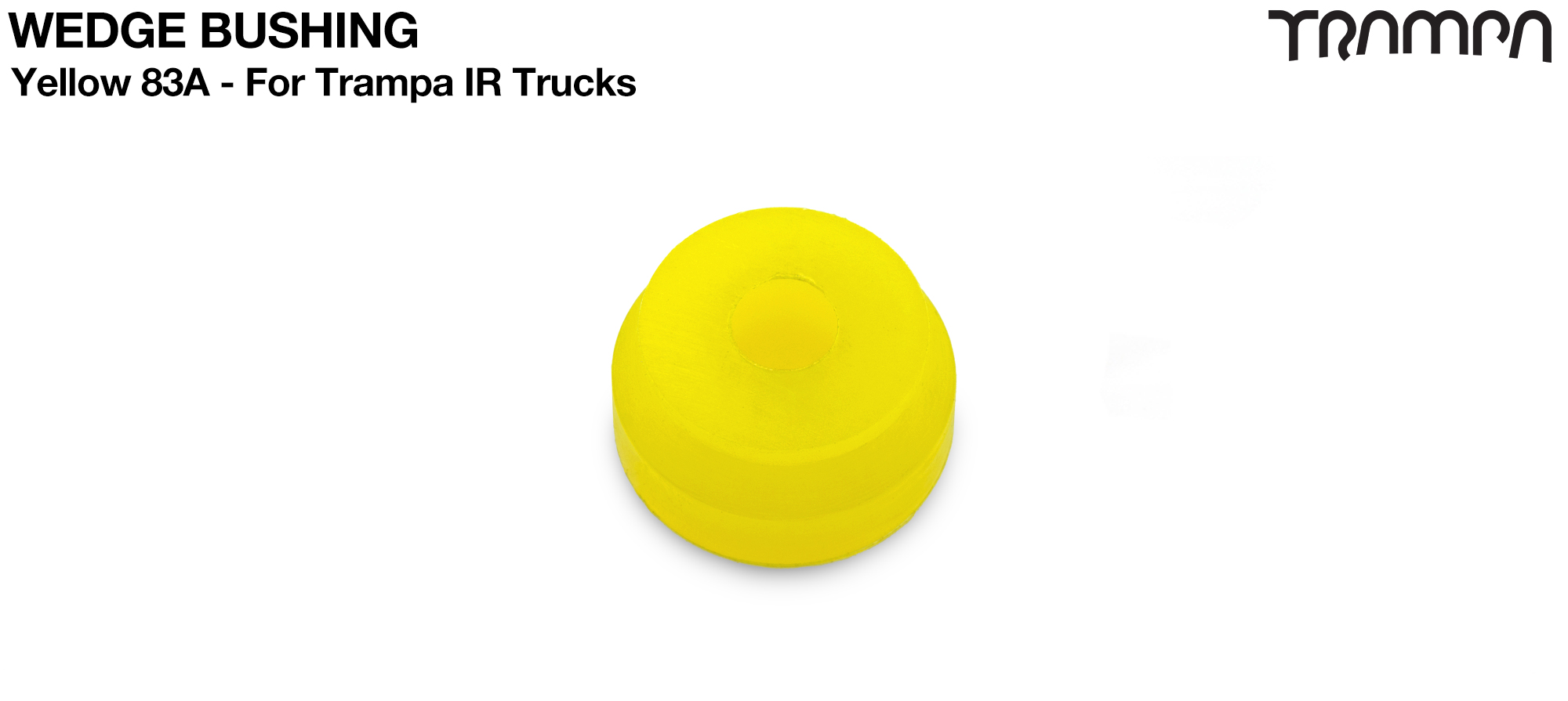 TRAMPA WEDGE BUSHING - YELLOW 83A
