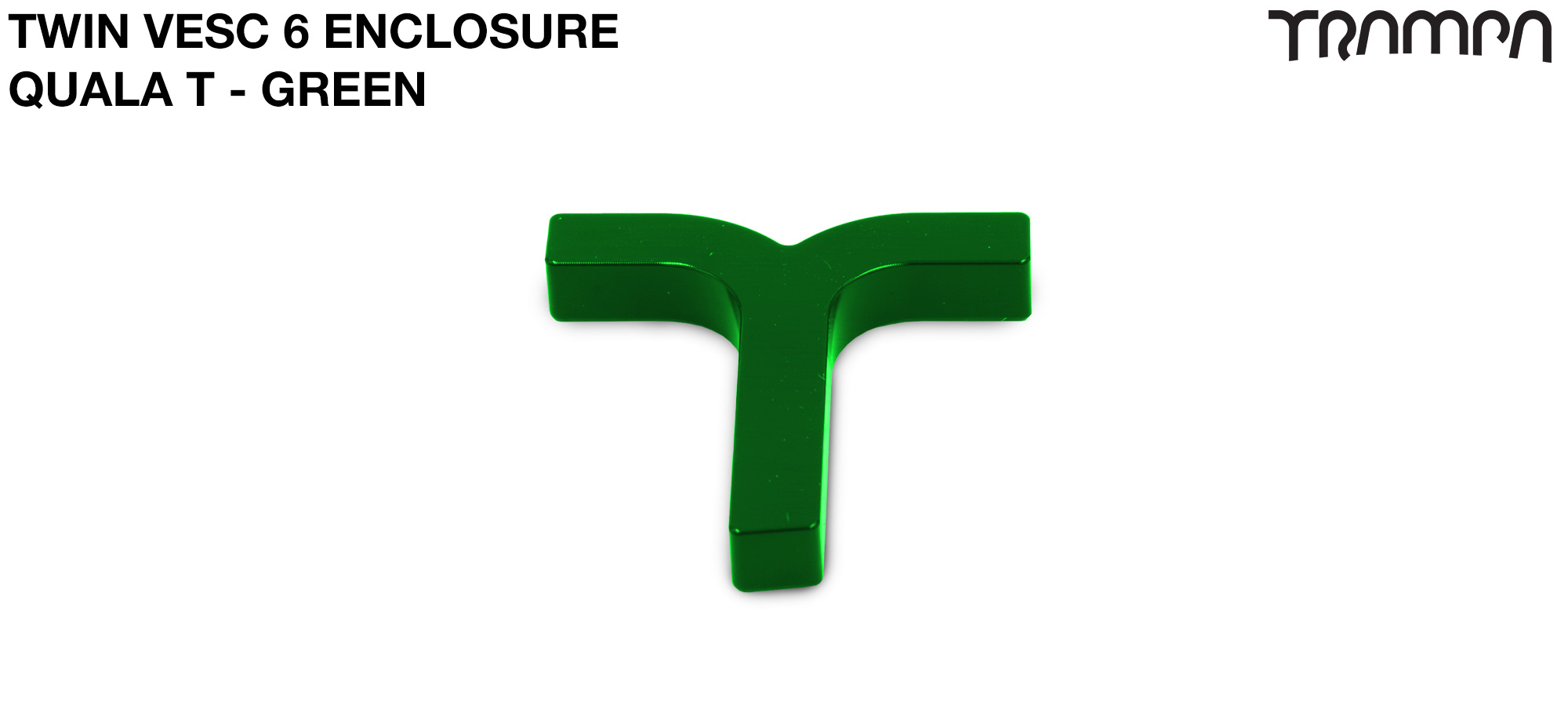 QUALA T - TWIN VESC 6 Enclosure - GREEN