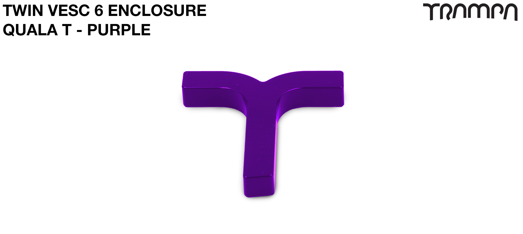 QUALA T - TWIN VESC 6 Enclosure - PURPLE