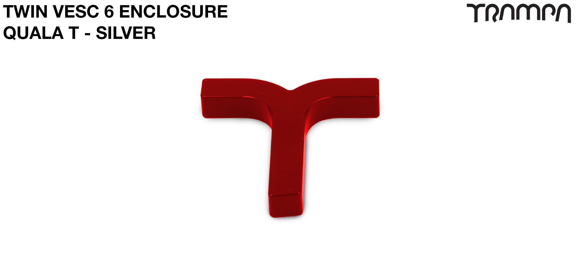 QUALA T - TWIN VESC 6 Enclosure - RED