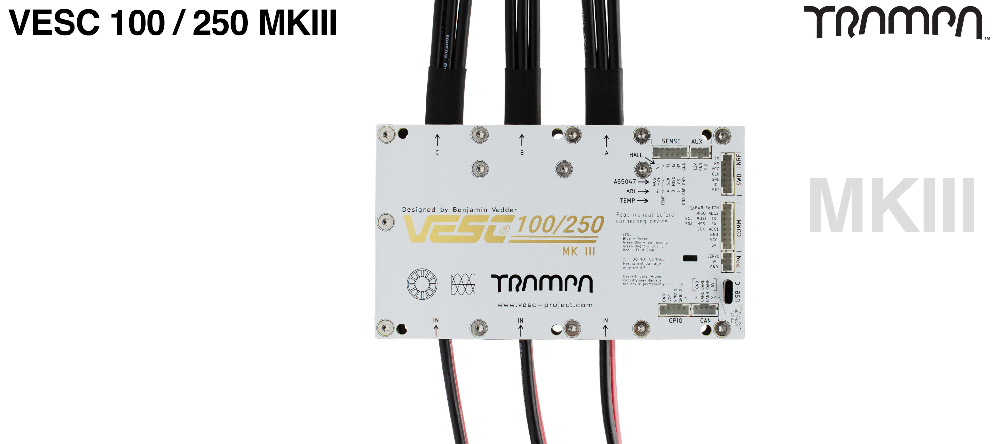 VESC 100V 250A MKIII