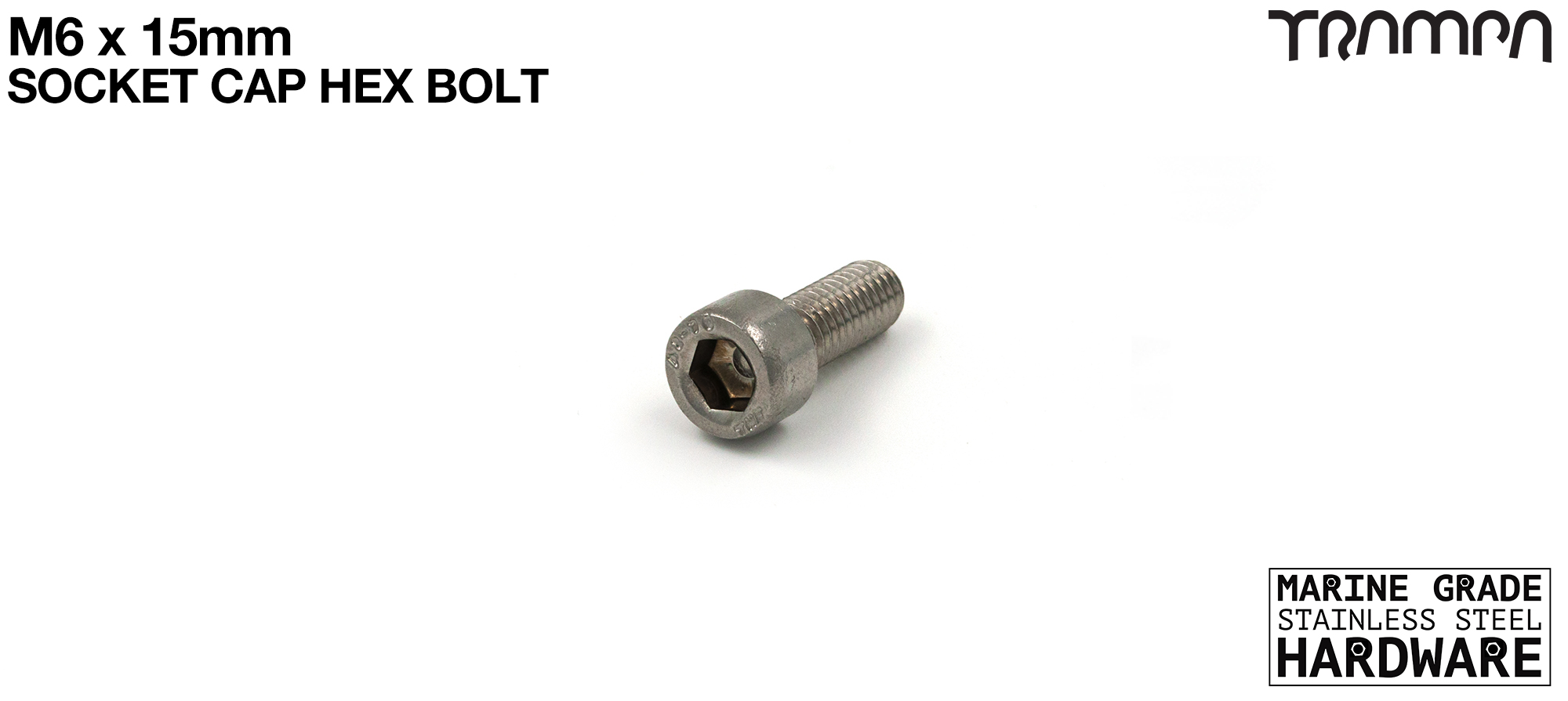 M6 x 15mm Socket Capped Allen-Key Bolt 