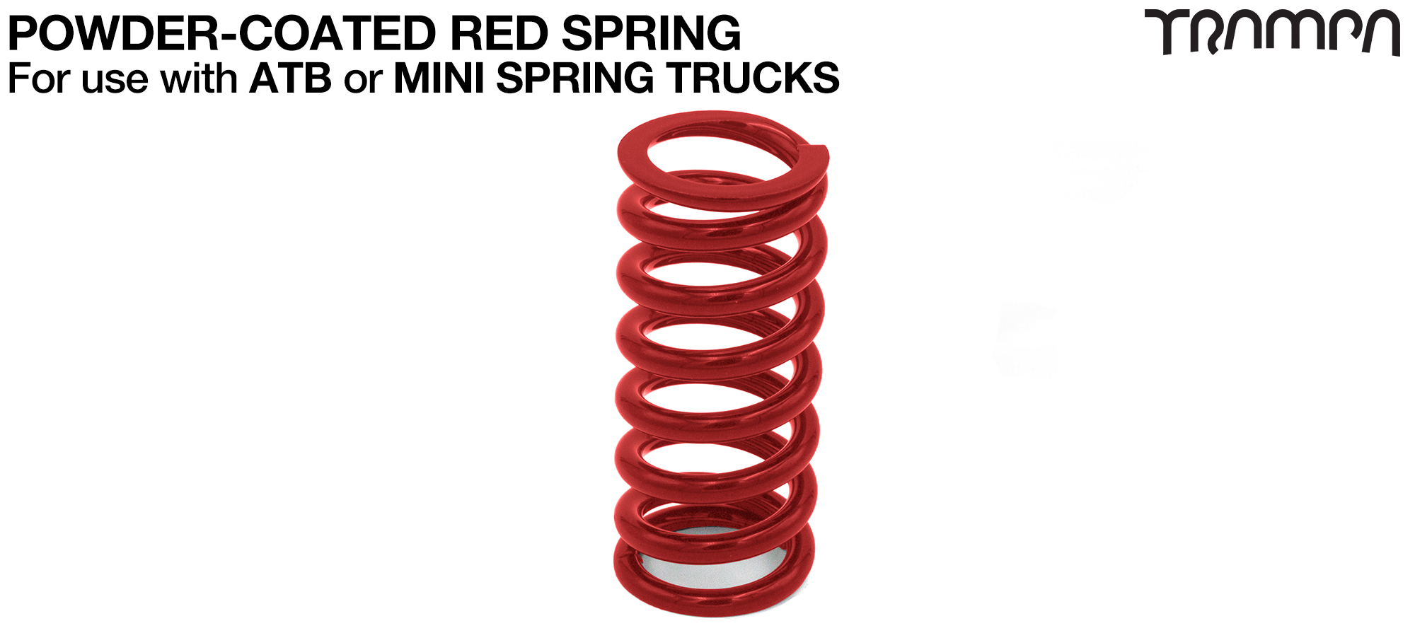 Steel Spring Powder Coated - RED